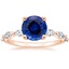 14KR Sapphire Joelle Diamond Ring (1/3 ct. tw.), smalltop view