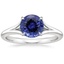 18KW Sapphire Reverie Ring, smalltop view