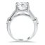 Tapered Baguette Diamond Ring, smallside view