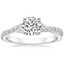 Platinum Luxe Chamise Diamond Ring (1/5 ct. tw.), smalltop view