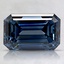 2.50 Ct. Fancy Deep Blue Emerald Lab Created Diamond