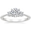 Platinum Adorned Selene Diamond Ring (1/4 ct. tw.), smalltop view
