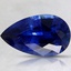 11.9x7.1mm Premium Blue Pear Sapphire