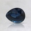 6.4x5.1mm Blue Pear Sapphire