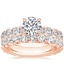 14K Rose Gold Luxe Ellora Diamond Ring with Ellora Eternity Diamond Ring (1 3/4 ct. tw.)