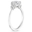 Platinum Six Prong Selene Diamond Ring (1/10 ct. tw.), smallside view