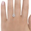 7.1x6.8mm White Asscher Sapphire, smalladditional view 1