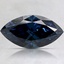 1.76 Ct. Fancy Deep Blue Marquise Lab Created Diamond