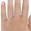 8.1x6.1mm Peach Oval Sapphire, smalladditional view 1
