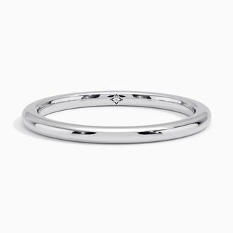 Hidden Accent Diamond Ring