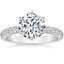 18K White Gold Luxe Sienna Diamond Ring (1/2 ct. tw.), smalltop view