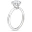 18KW Sapphire Salma Diamond Ring, smalltop view