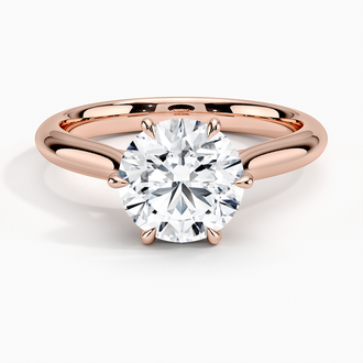 14K Rose Gold Catalina Solitaire Ring