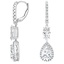 18K White Gold Alessandra Lab Diamond Earrings (4 1/2 ct. tw.), smalladditional view 1