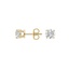 18K Yellow Gold Round Diamond Stud Earrings (3/4 ct. tw.), smalladditional view 1