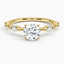18K Yellow Gold Aimee Marquise Diamond Ring (1/4 ct. tw.), smalltop view