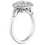 Platinum Ostara Diamond Ring (1/4 ct. tw.), smallside view