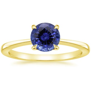 Sapphire Elle Ring in 18K Yellow Gold