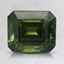 7.7x6.7mm Unheated Green Emerald Australian Sapphire