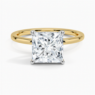 Adorned Mixed Metal Diamond Ring