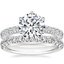 18K White Gold Luxe Sienna Diamond Ring with Sienna Diamond Ring (1/2 ct. tw.)