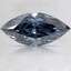 1.09 Ct. Fancy Deep Blue Marquise Lab Created Diamond