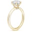 18K Yellow Gold Salma Diamond Ring, smallside view