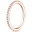 14K Rose Gold Luxe Ballad Diamond Ring (1/4 ct. tw.), smallside view