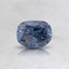 0.50 Ct. Fancy Vivid Blue Cushion Lab Created Diamond