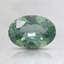 7.5x5.4mm Unheated Teal Oval Montana Sapphire
