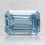 1.71 Ct. Fancy Intense Blue Emerald Lab Grown Diamond