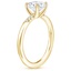 18K Yellow Gold Bettina Diamond Ring, smallside view