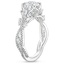 18KW Moissanite Luxe Secret Garden Diamond Ring (3/4 ct. tw.), smalltop view