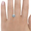 2.21 Ct. Fancy Vivid Blue Princess Lab Created Diamond, smalladditional view 1