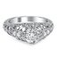 Custom Vintage Inspired Diamond Filigree Ring
