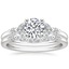 Platinum Verbena Diamond Bridal Set (1/4 ct. tw.)