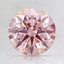 1.60 Ct. Fancy Light Pink Round Lab Created Diamond