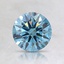 0.90 Ct. Fancy Intense Green Blue Round Lab Created Diamond