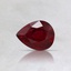 5.8x4.5mm Pear Ruby
