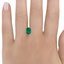 9x7mm Oval Lab Created Emerald, smalladditional view 1