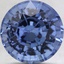 11mm Blue Round Sapphire