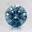 1.11 Ct. Fancy Intense Blue Round Lab Created Diamond