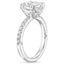18KW Morganite Luxe Heritage Diamond Ring (1/3 ct. tw.), smalltop view