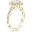 18K Yellow Gold Luxe Sunburst Diamond Ring (1/2 ct. tw.), smallside view