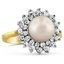 Retro Pearl Cocktail Ring