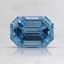 1.01 Ct. Fancy Blue Emerald Lab Created Diamond