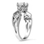 Trellis Knot Diamond Ring, smallview