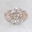 1.01 Ct. Light Brown-Pink Oval Diamond
