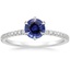 Sapphire Karina Diamond Ring (1/3 ct. tw.) in 18K White Gold