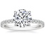 Round Platinum Amelie Diamond Ring (1/3 ct. tw.)